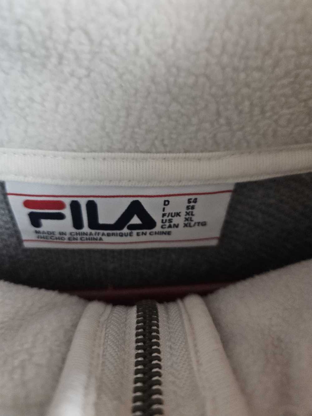 Fila FILA Cozy Sherpa Half-Zip Sweatshirt - image 4