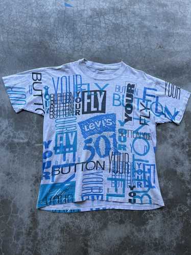 Levi's × Vintage Vintage 90’s Levi’s 501 tee shirt