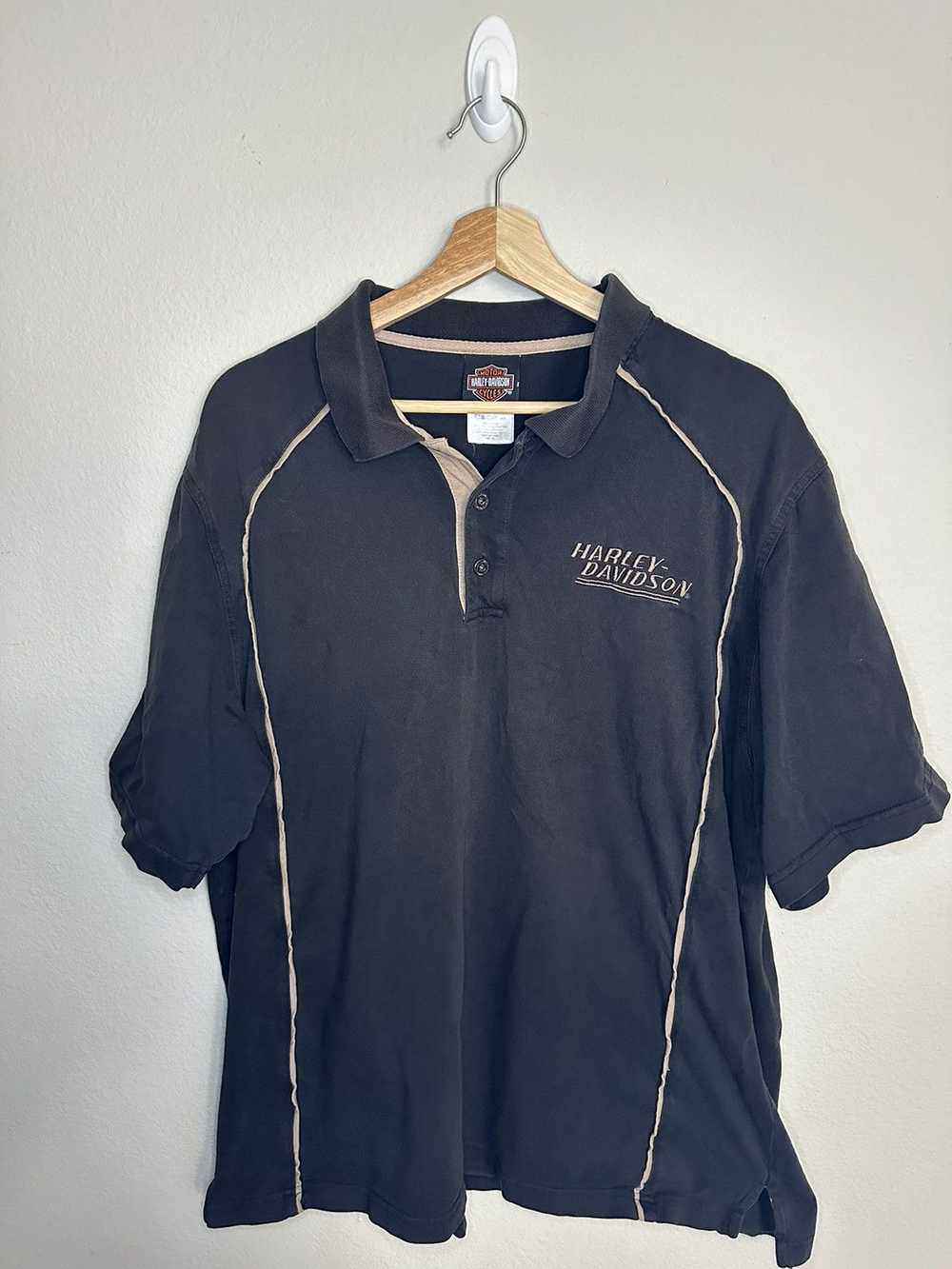 Harley Davidson × Vintage Vtg Harley Davidson Polo - image 1