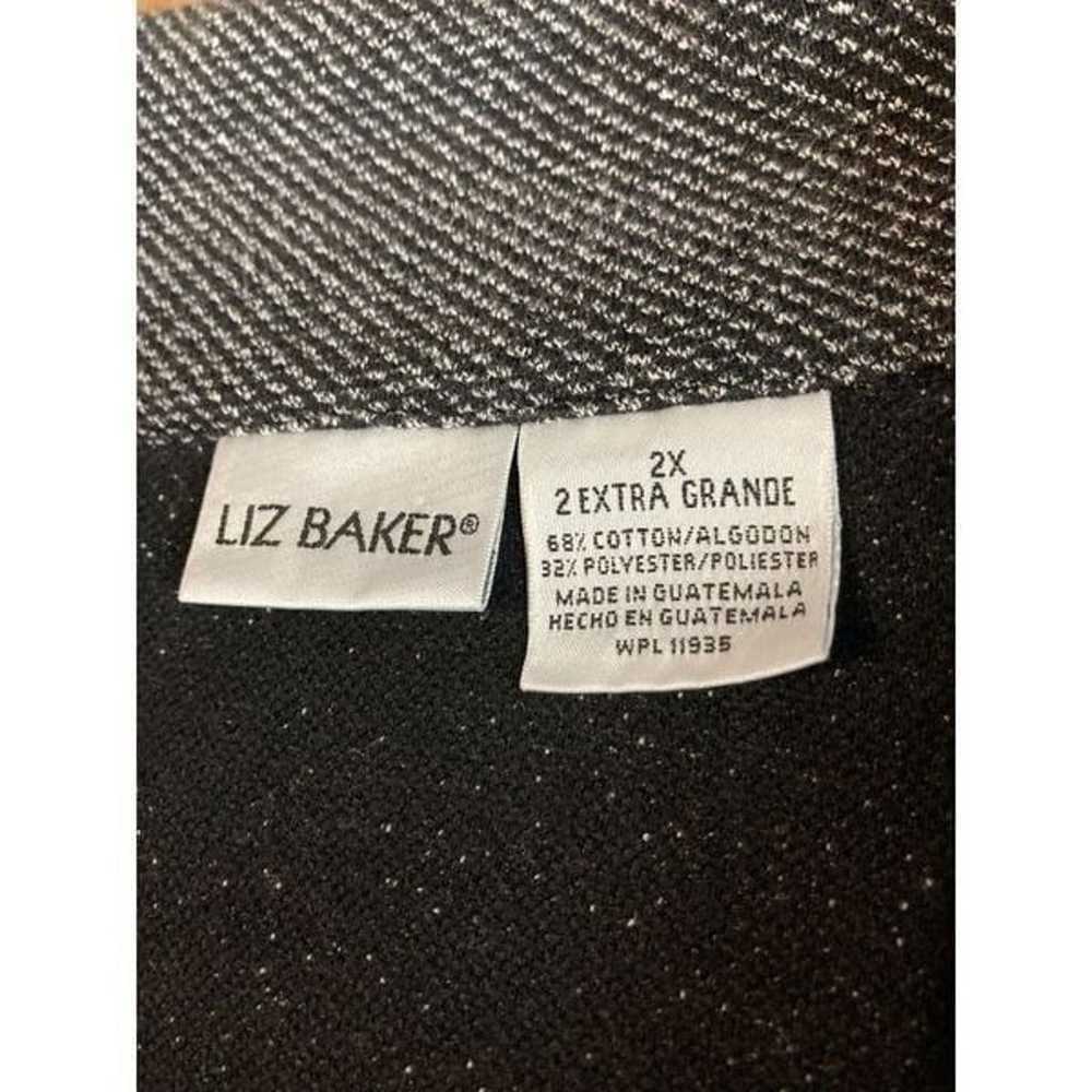 Vintage Liz Baker Women’s Grey Jacket Size 2X - image 6