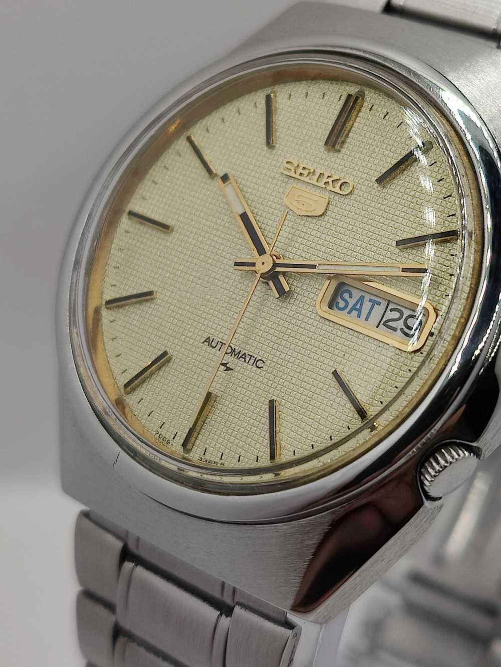 Seiko Seiko 5 Automatic Wrist Watch 17Jewels Day/… - image 1