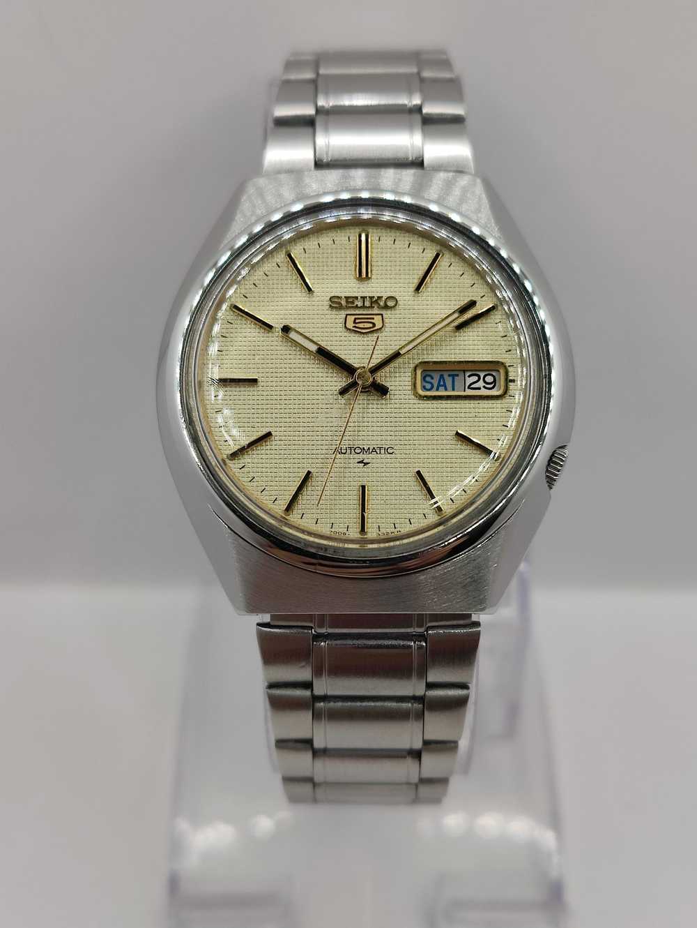 Seiko Seiko 5 Automatic Wrist Watch 17Jewels Day/… - image 4