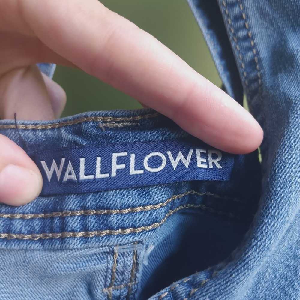 Wallflower denim overalls - image 10