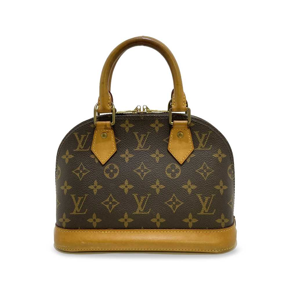 Brown Louis Vuitton Monogram Alma BB Satchel - image 1