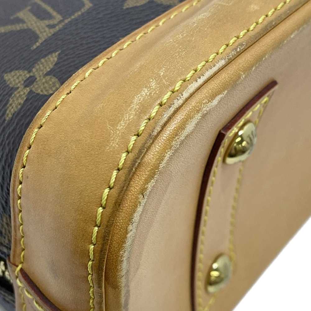 Brown Louis Vuitton Monogram Alma BB Satchel - image 8