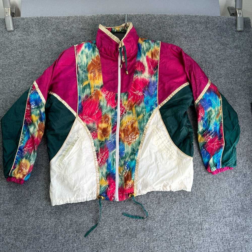 Vintage Vintage Windbreaker Jacket Women’s M East… - image 1