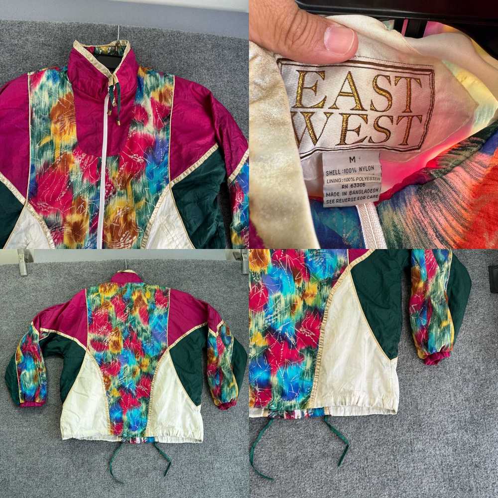 Vintage Vintage Windbreaker Jacket Women’s M East… - image 4