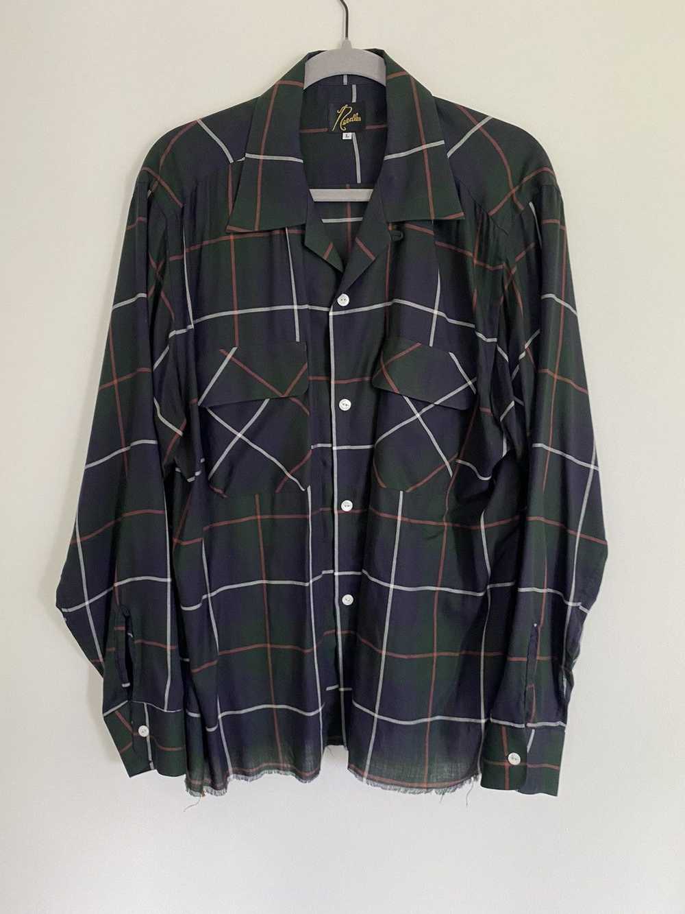 Needles Needles Plaid Shirt - image 1