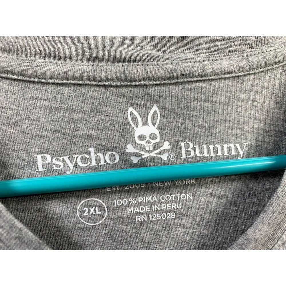 Psycho Bunny Psycho Bunny Shirt Mens 2XL Gray V N… - image 4