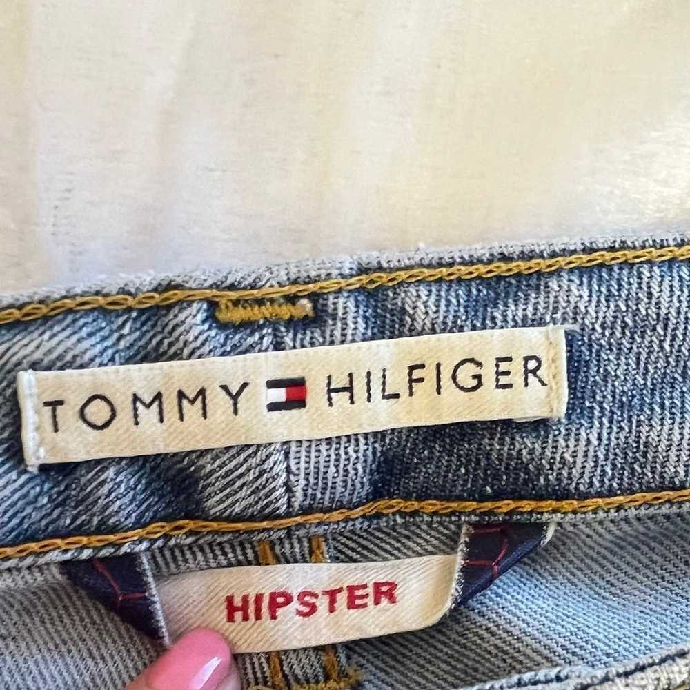 Vintage Tommy Hilfiger Hipster Light Wash Capris … - image 6