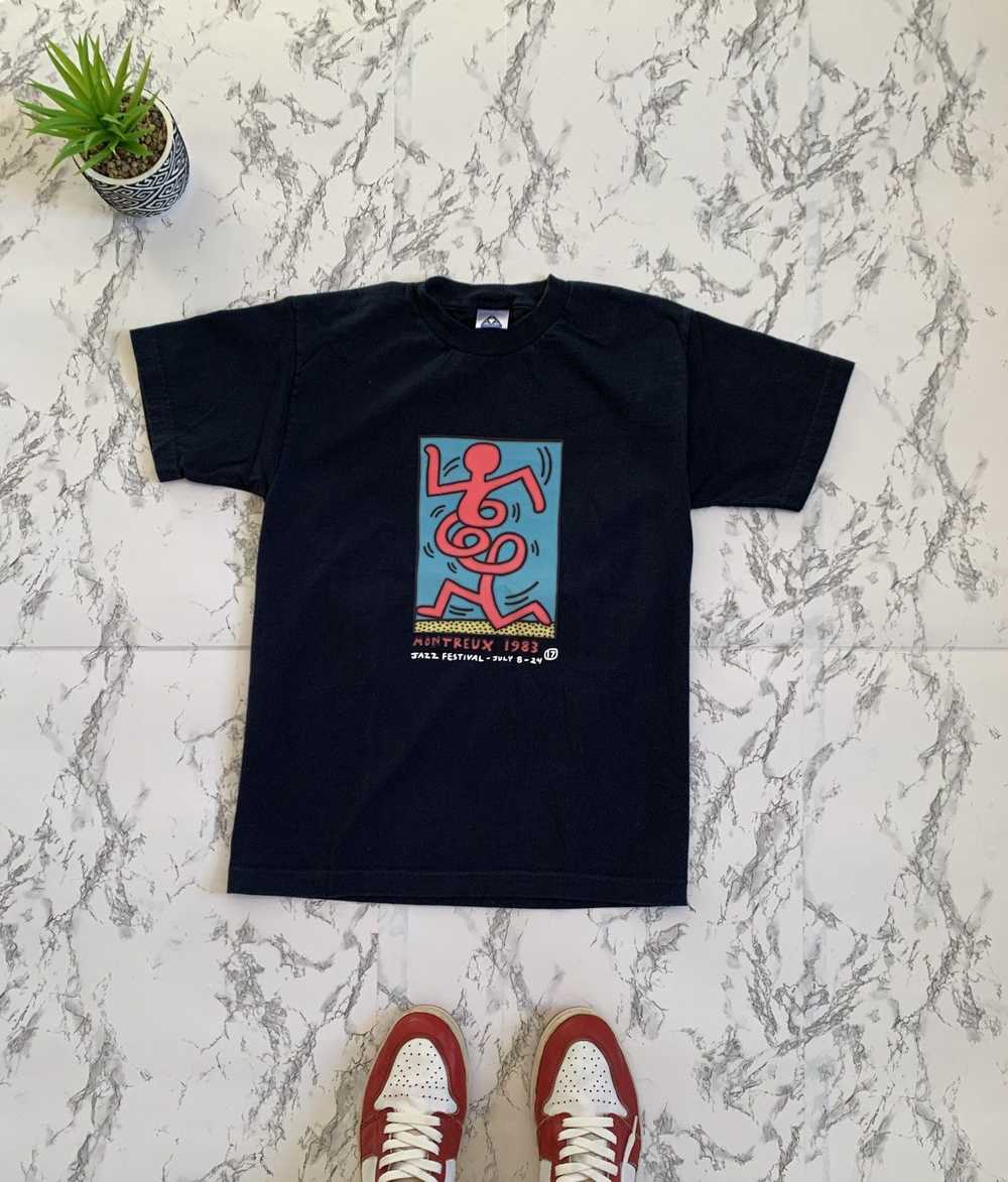 Art × Keith Haring × Vintage Keith Haring T Shirt… - image 1