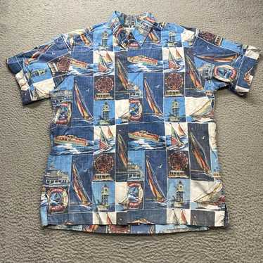 Reyn Spooner Reyn Spooner Hawaiian Shirt Mens Lar… - image 1