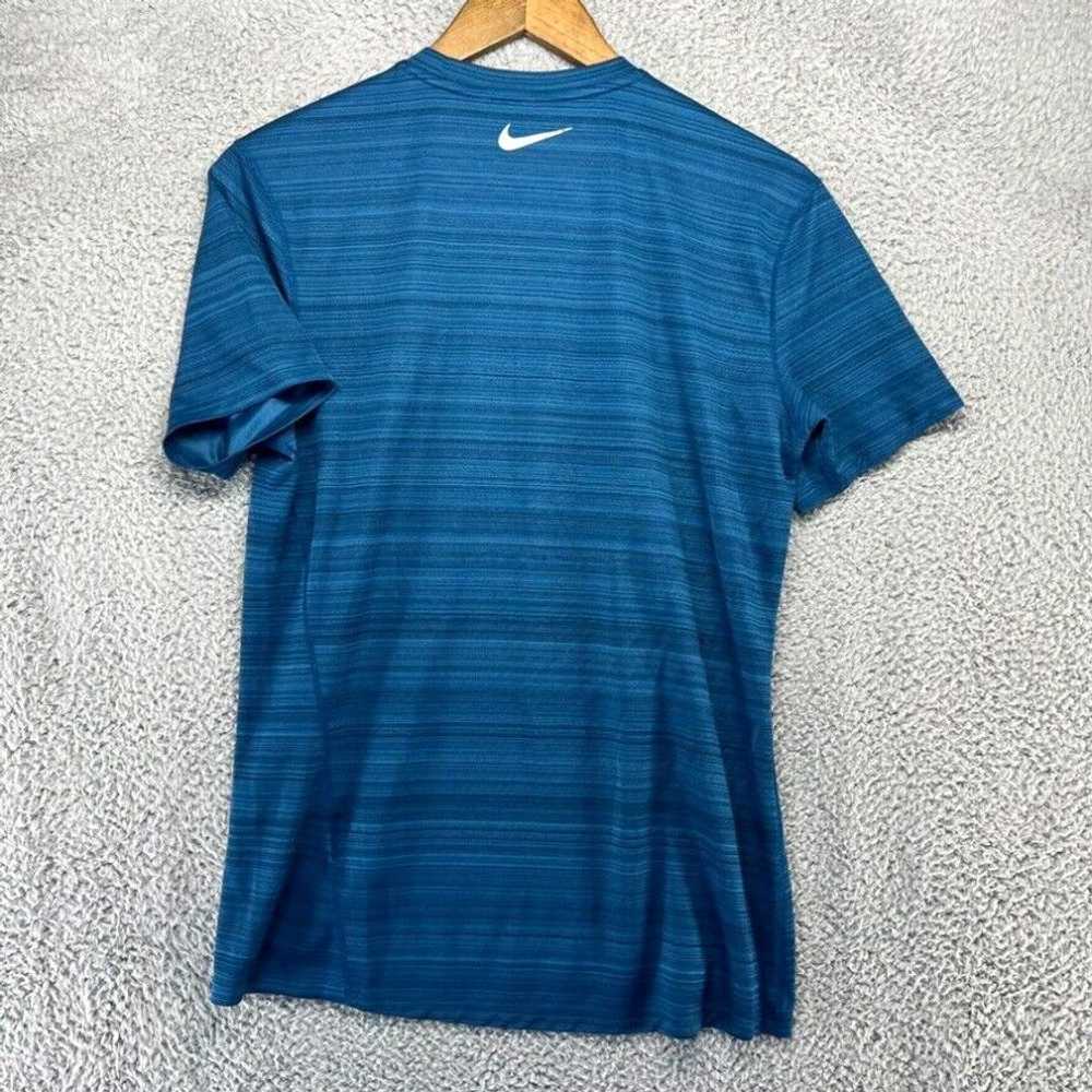 Nike Nike Running Shirt Men's Medium Blue Lightwe… - image 6