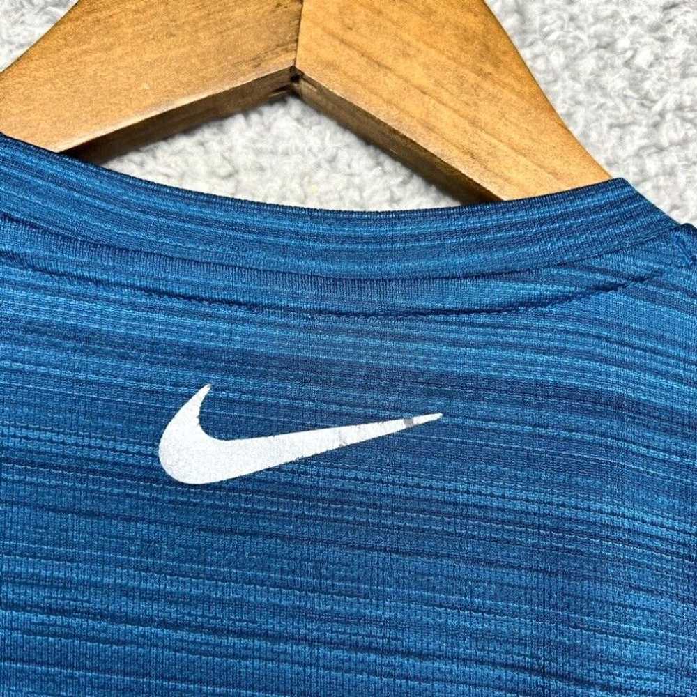 Nike Nike Running Shirt Men's Medium Blue Lightwe… - image 7