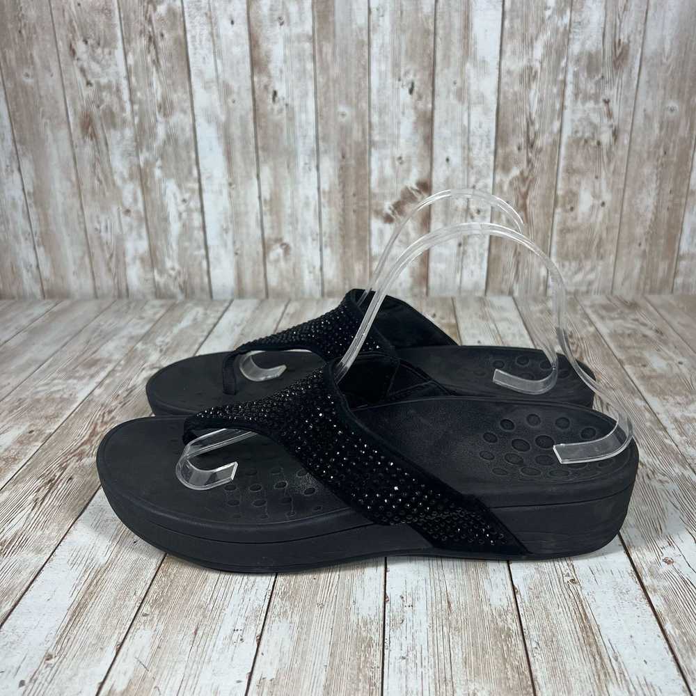 Vionic Vionic Naples black flip flops Womens 11 - image 2