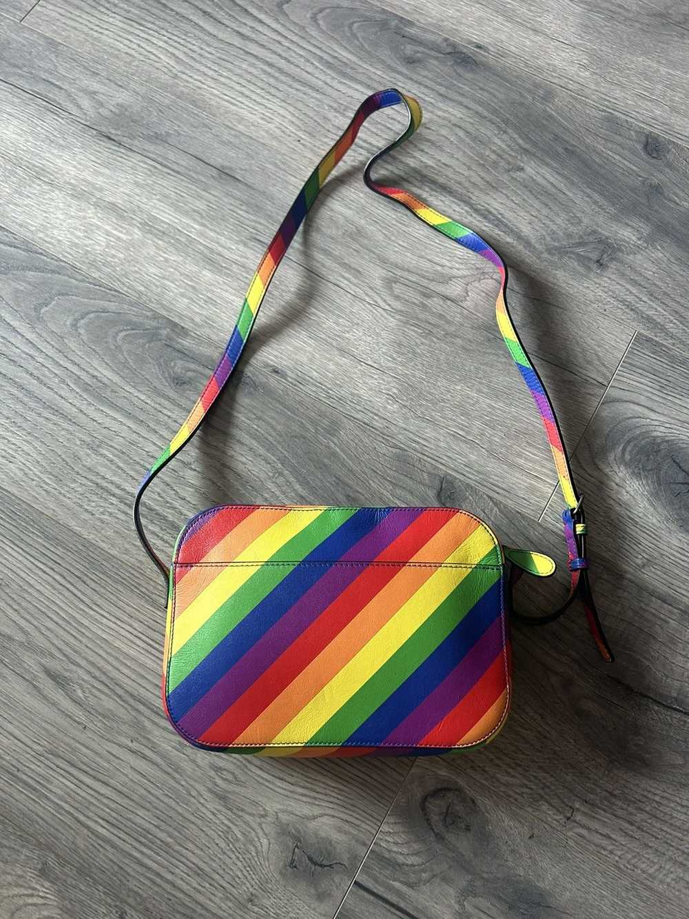 Balenciaga Logo Rainbow Cross-Body Bag - image 2