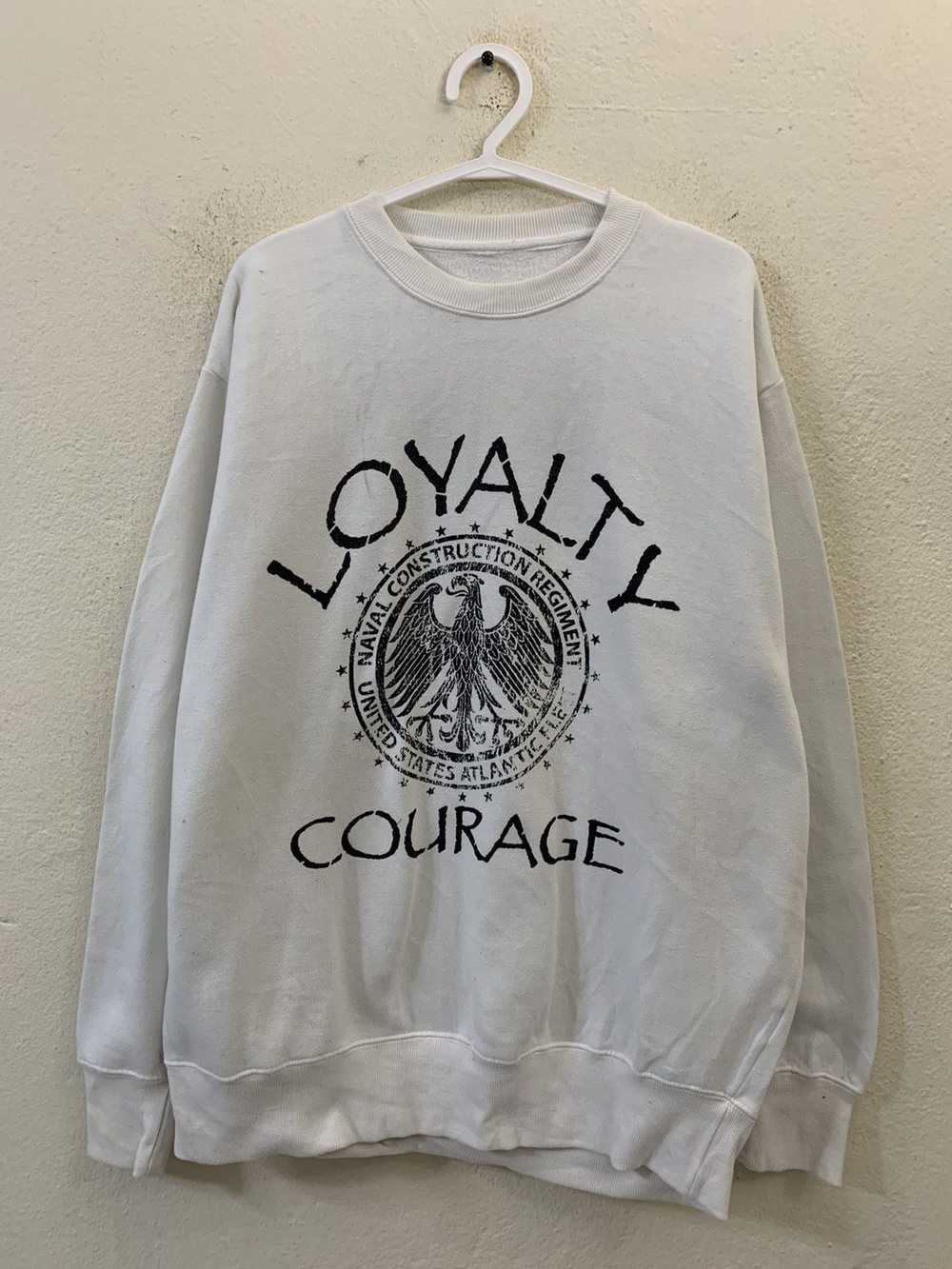 Japanese Brand × Vintage US Naval Loyalty Courage… - image 1