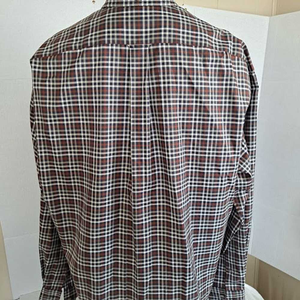 Faconnable Vintage Faconnable Size L Plaid Button… - image 2