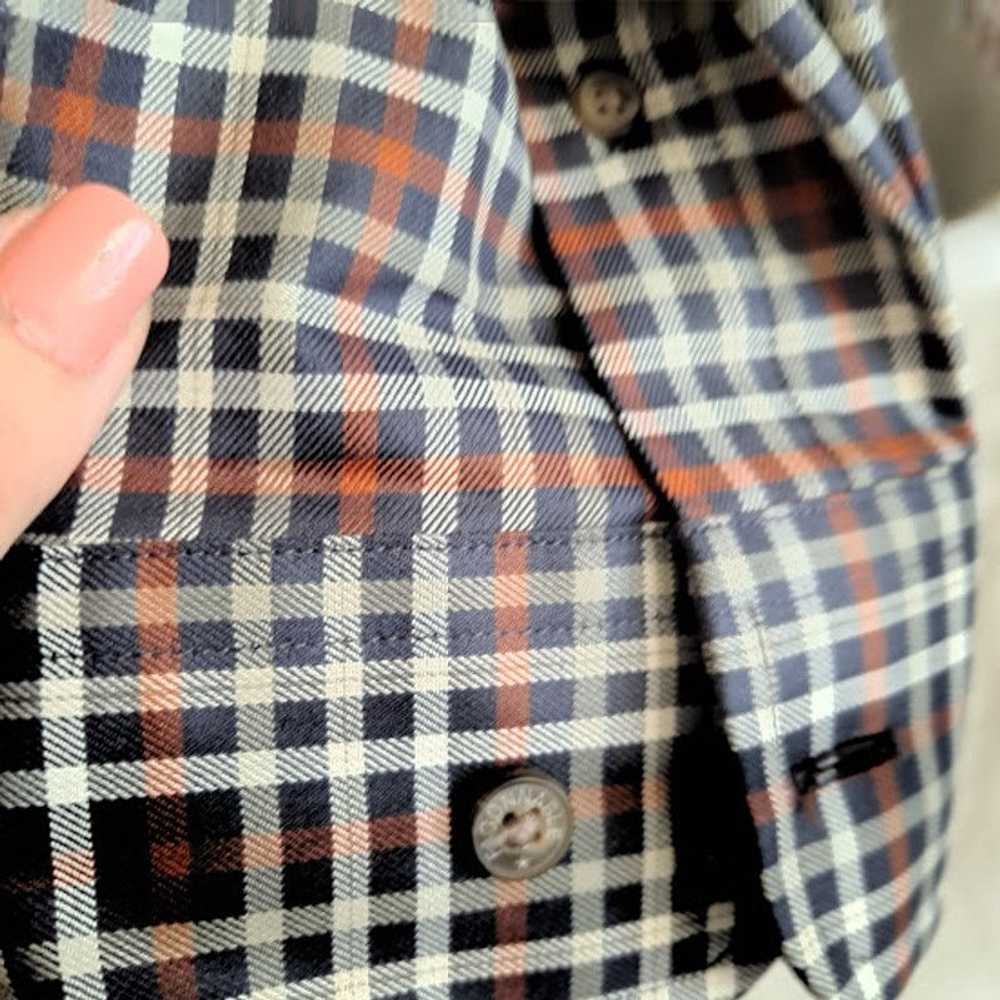 Faconnable Vintage Faconnable Size L Plaid Button… - image 7