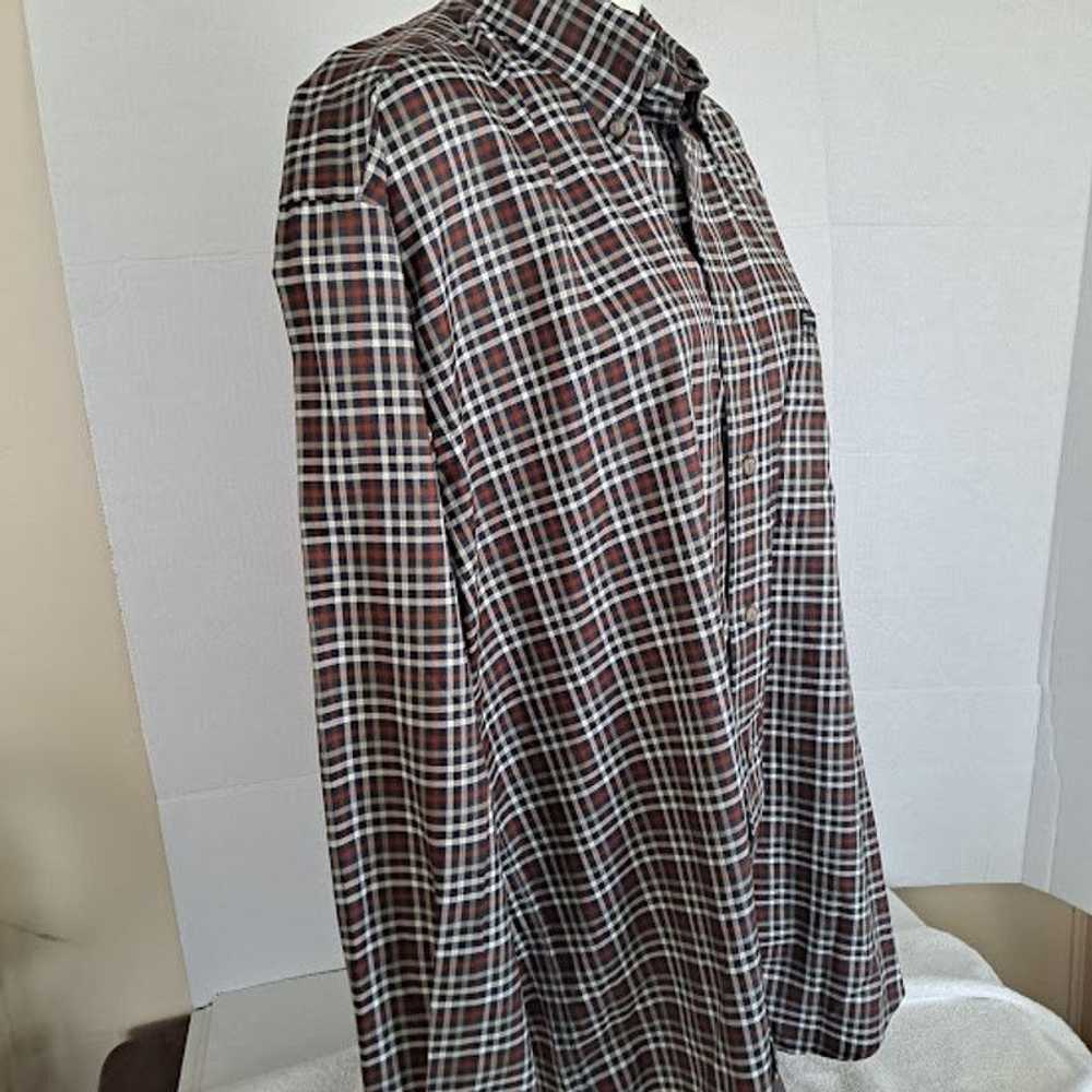 Faconnable Vintage Faconnable Size L Plaid Button… - image 8