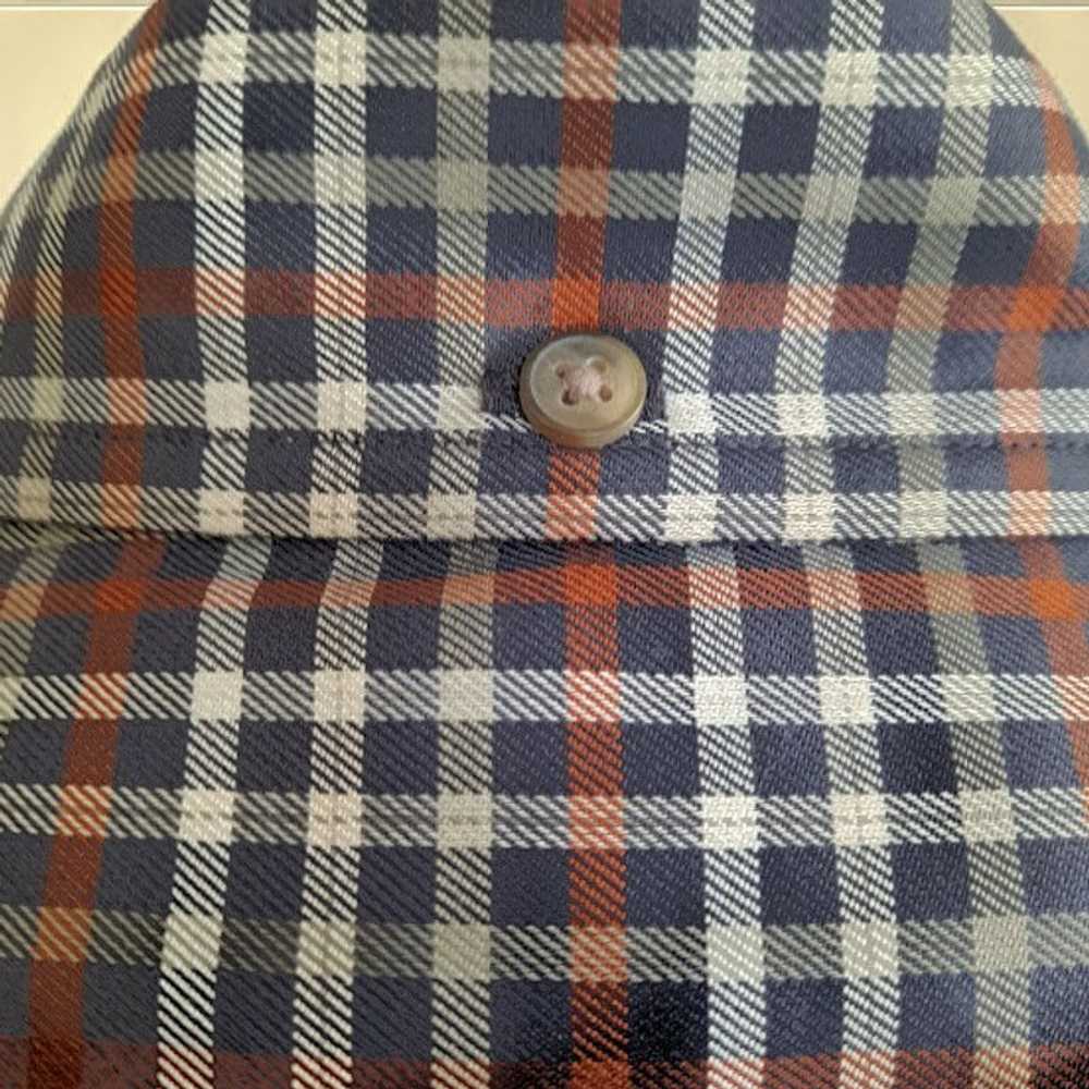 Faconnable Vintage Faconnable Size L Plaid Button… - image 9