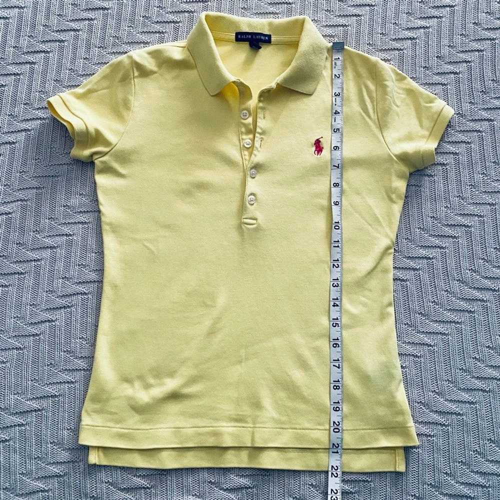 Polo Ralph Lauren Ralph Lauren yellow polo shirt - image 6