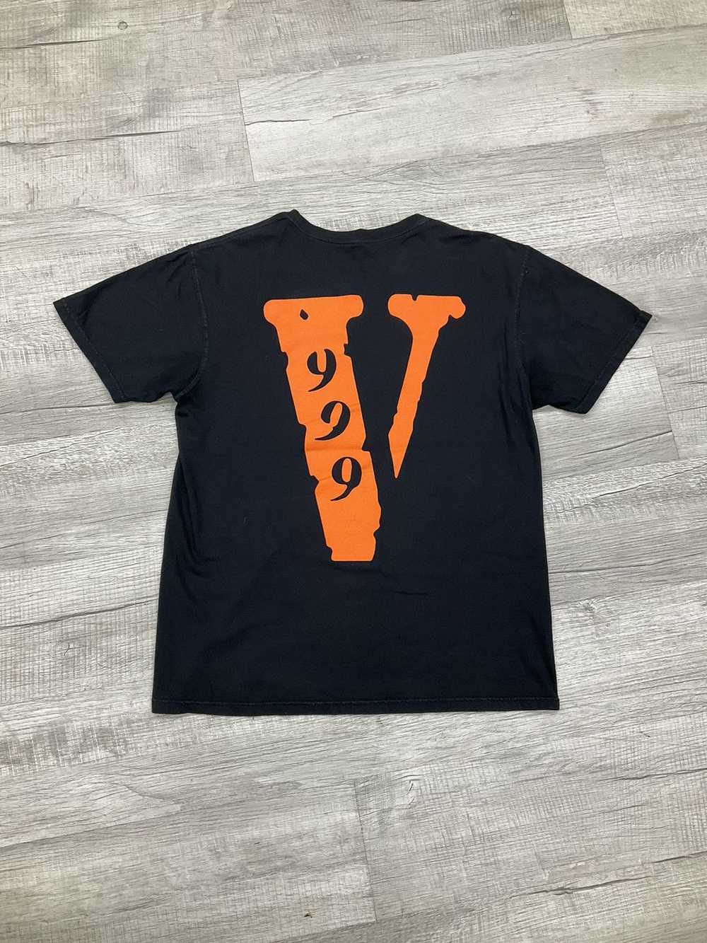 Vlone Juice WRLD x Vlone Butterfly T-Shirt Black - image 4