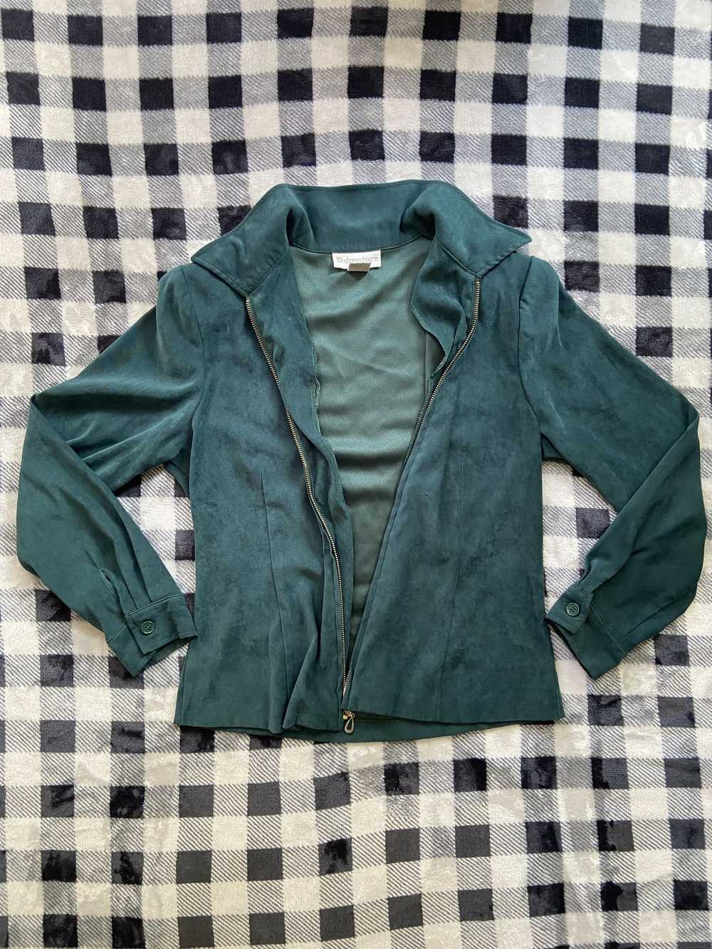 Other × Vintage Dressbarn Faux Suede Jacket - image 4