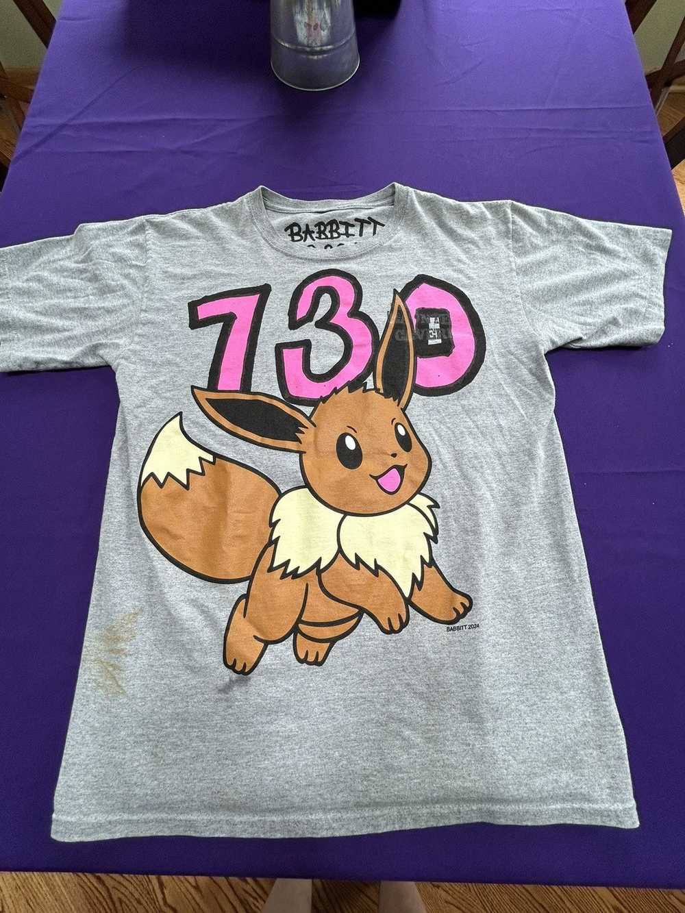 Asspizza × Streetwear BABBIT REVIVED EEVEE TEE - image 1