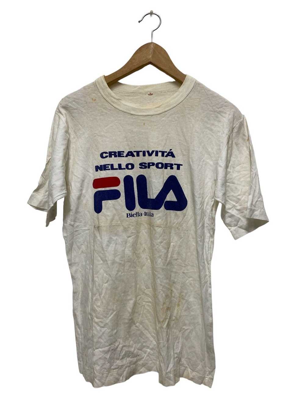 Vintage Fila Tshirt Rare Single Stitch - image 1