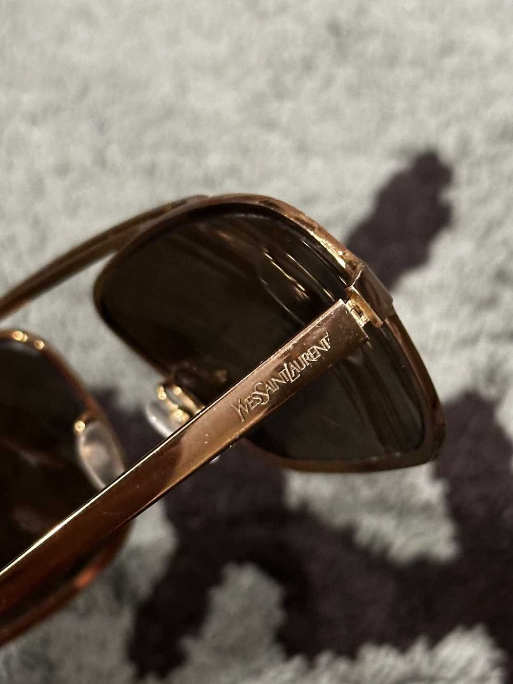 Yves Saint Laurent Vintage YSL Rimmed Sunglasses - image 2