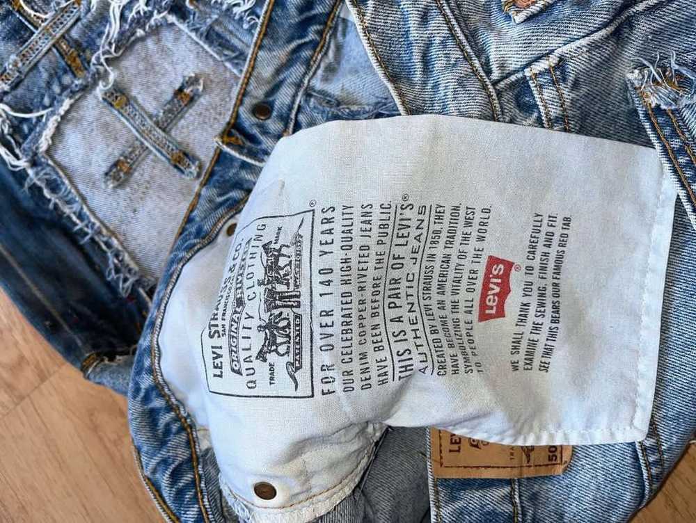 Levi's × Vintage Levi’s 505 Vintage Designer Jean… - image 9