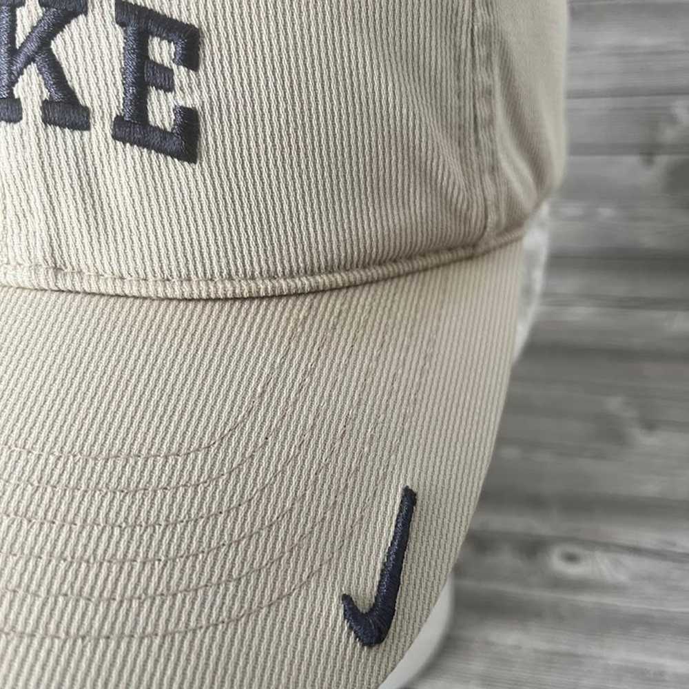 Vintage NIKE beige cap hat adjustable - image 5