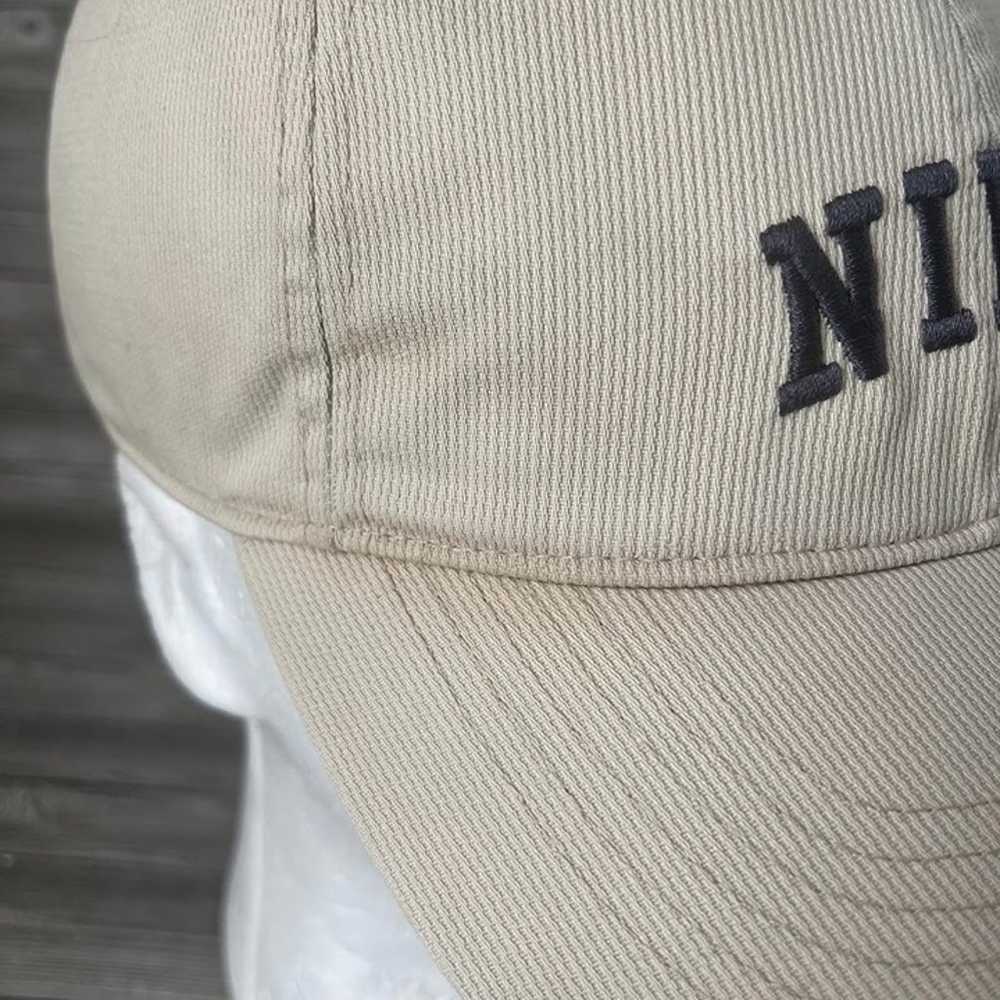 Vintage NIKE beige cap hat adjustable - image 6