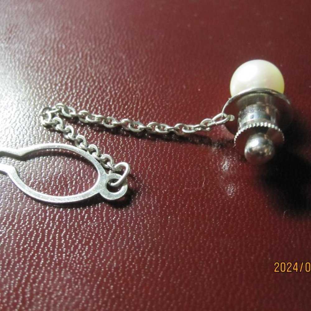 Pearl tie pin - image 5