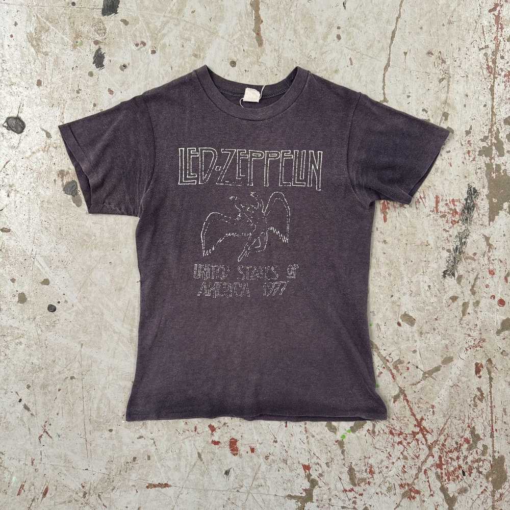 Vintage Vintage original 1979 Led Zeppelin band t… - image 1