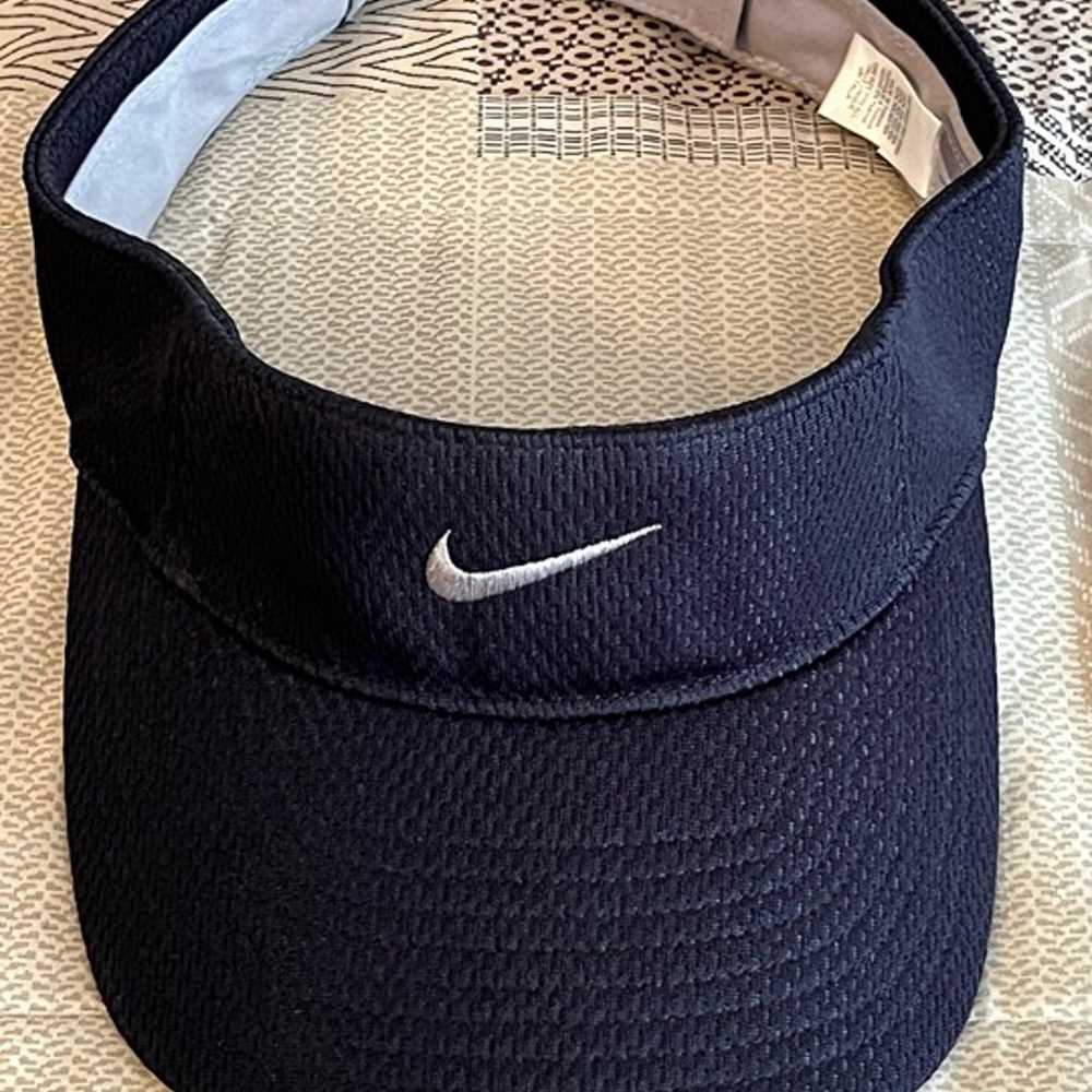 Vintage Nike Adjustable Velcro Visor - image 1