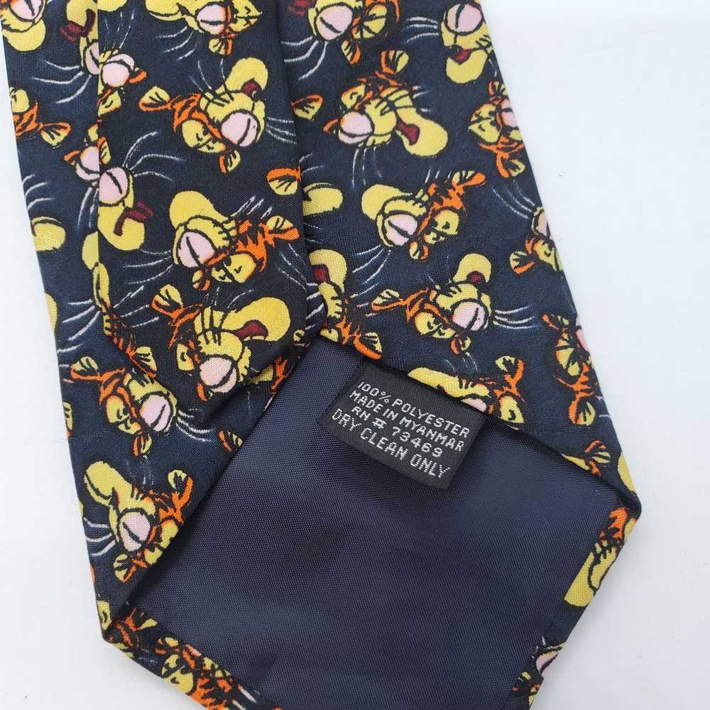 Vintage Pooh Bear Tigger Men's Neck Tie - image 8