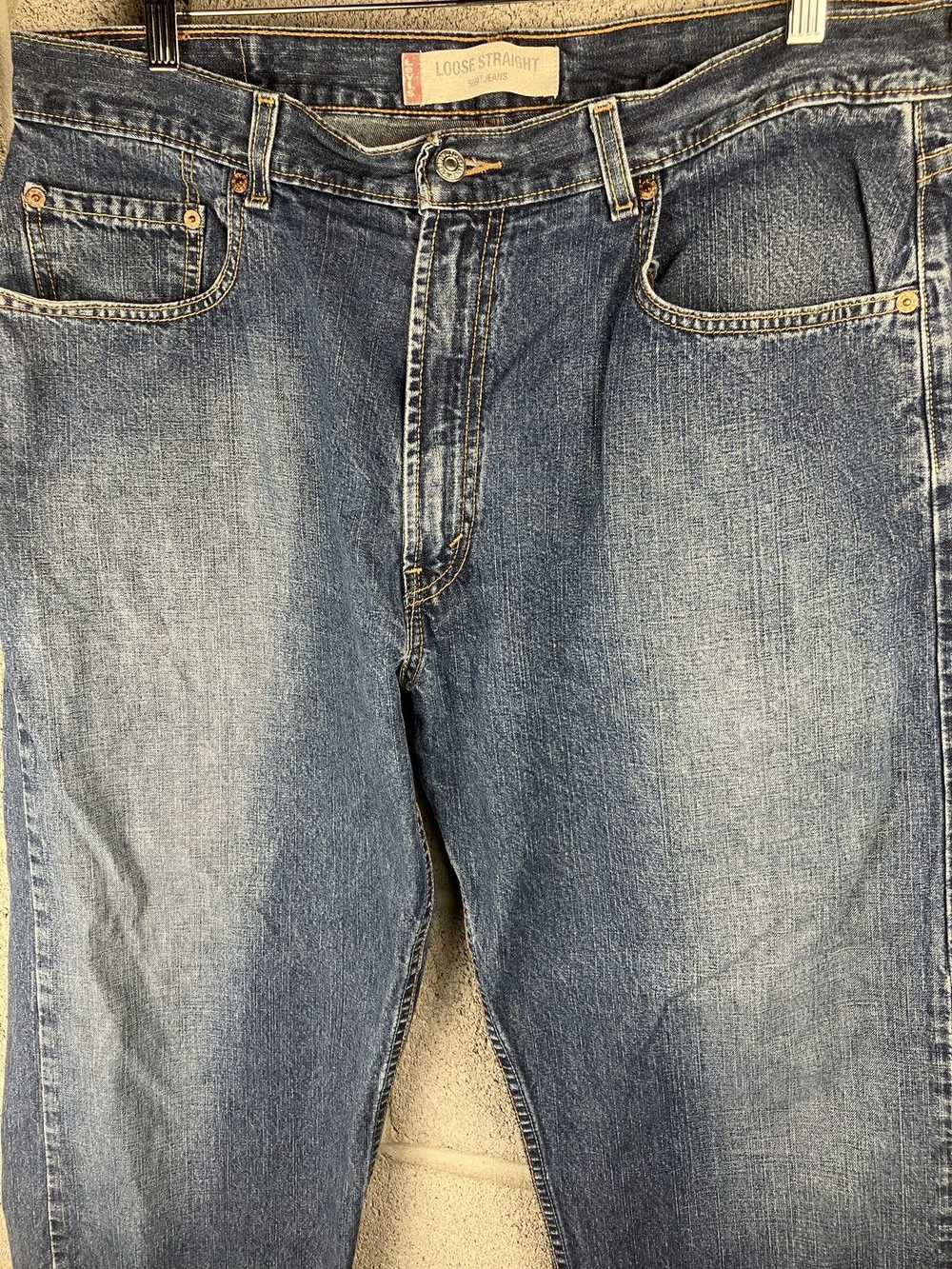 Jean × Levi's × Vintage Vintage Y2K Levi’s 569 Fa… - image 3