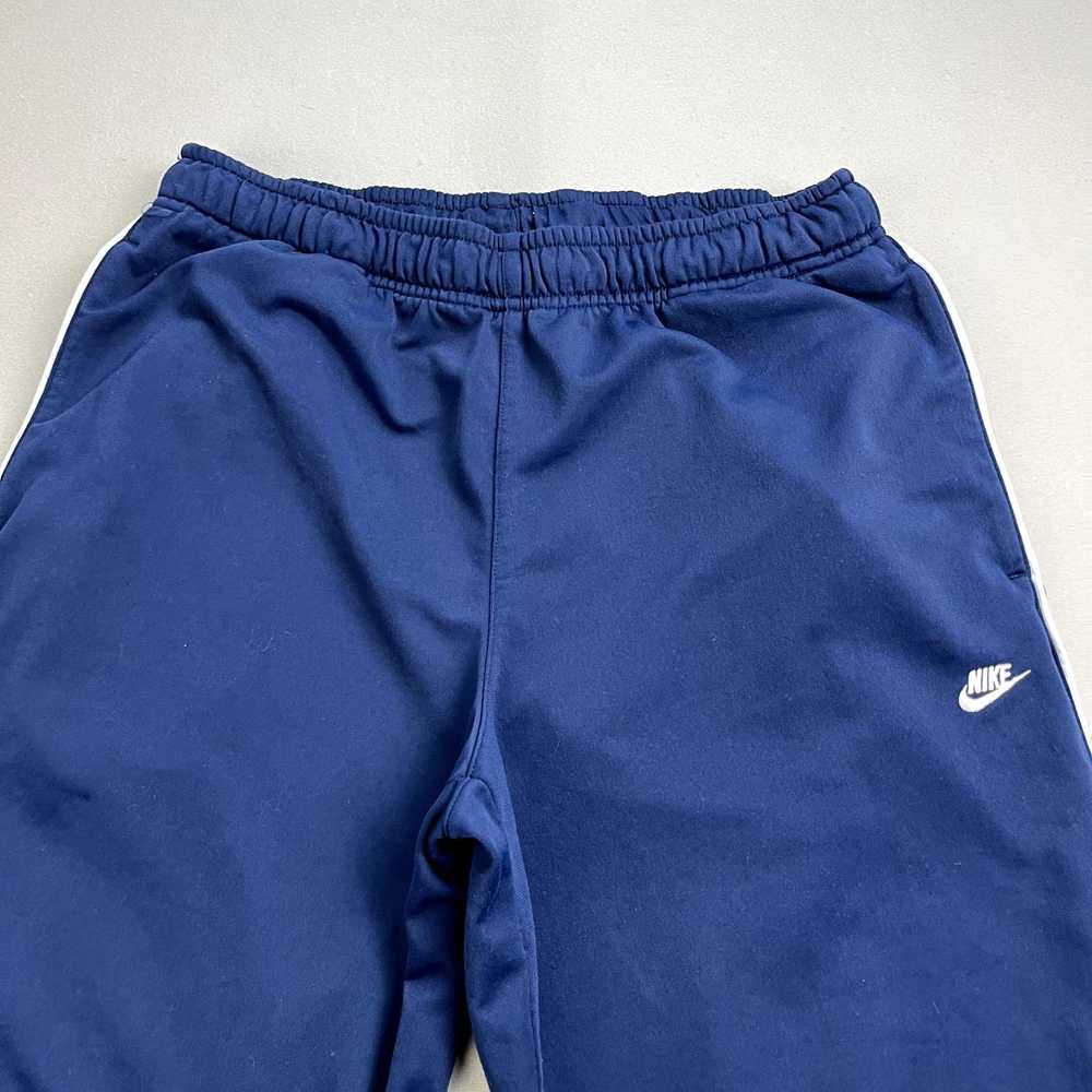 Nike Vintage Nike Track Sweatpants Medium Navy Bl… - image 2