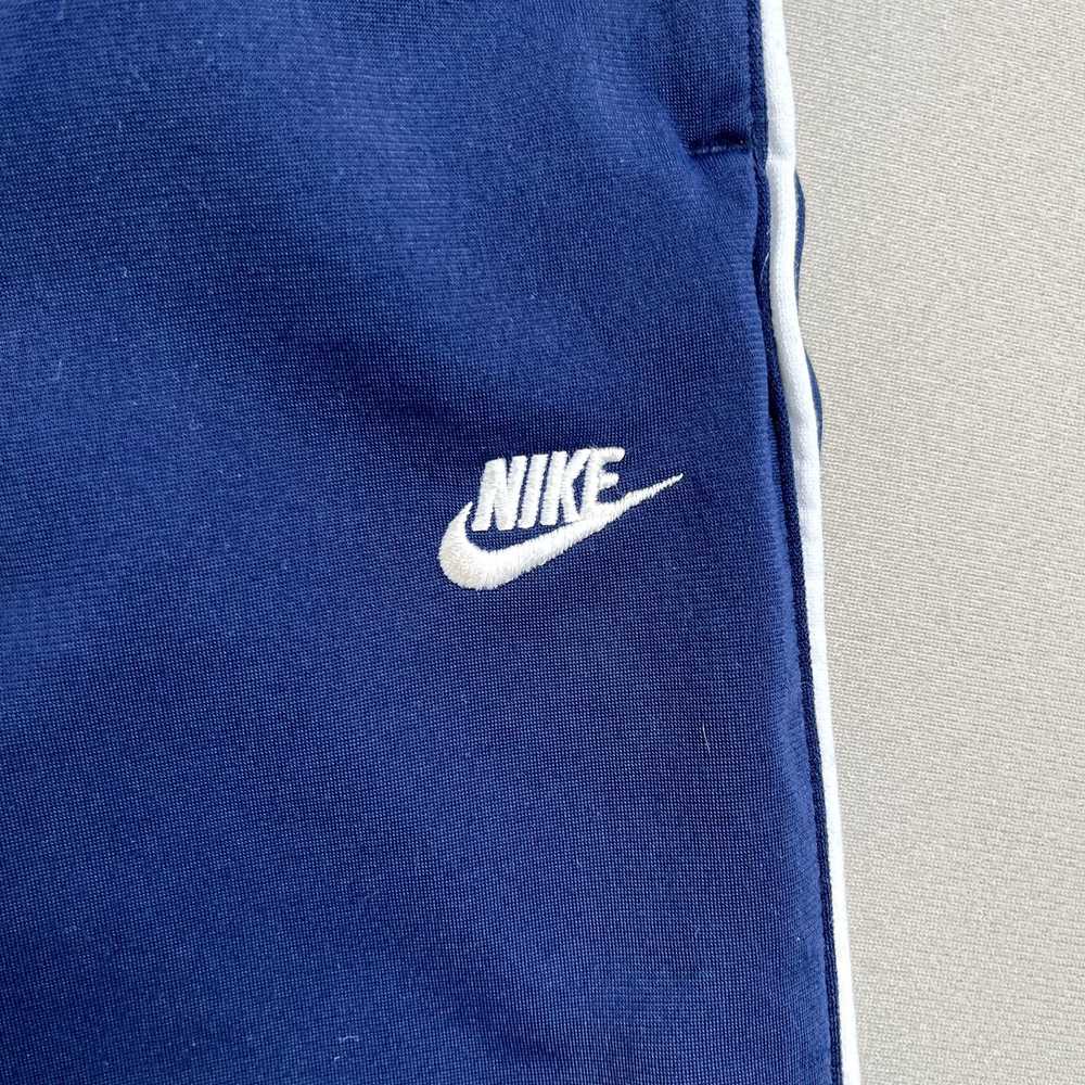 Nike Vintage Nike Track Sweatpants Medium Navy Bl… - image 3