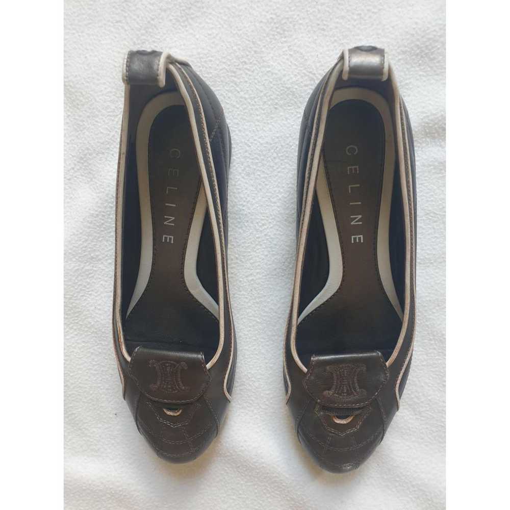 Celine Leather ballet flats - image 2