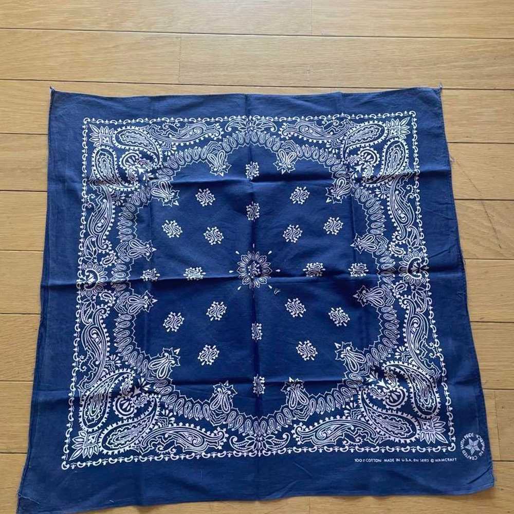 Vintage bandana MADE IN USA. - image 1