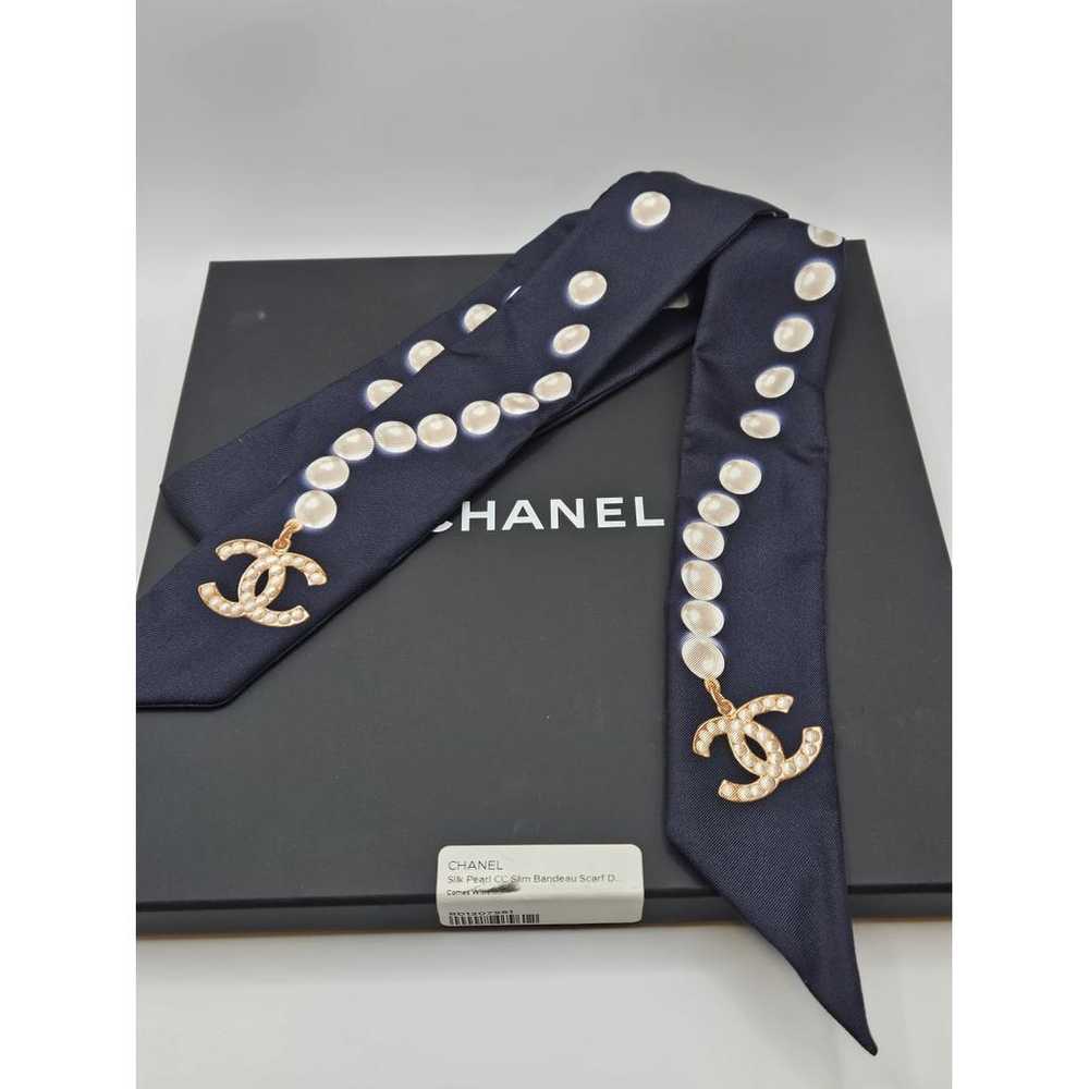 Chanel Silk scarf - image 3