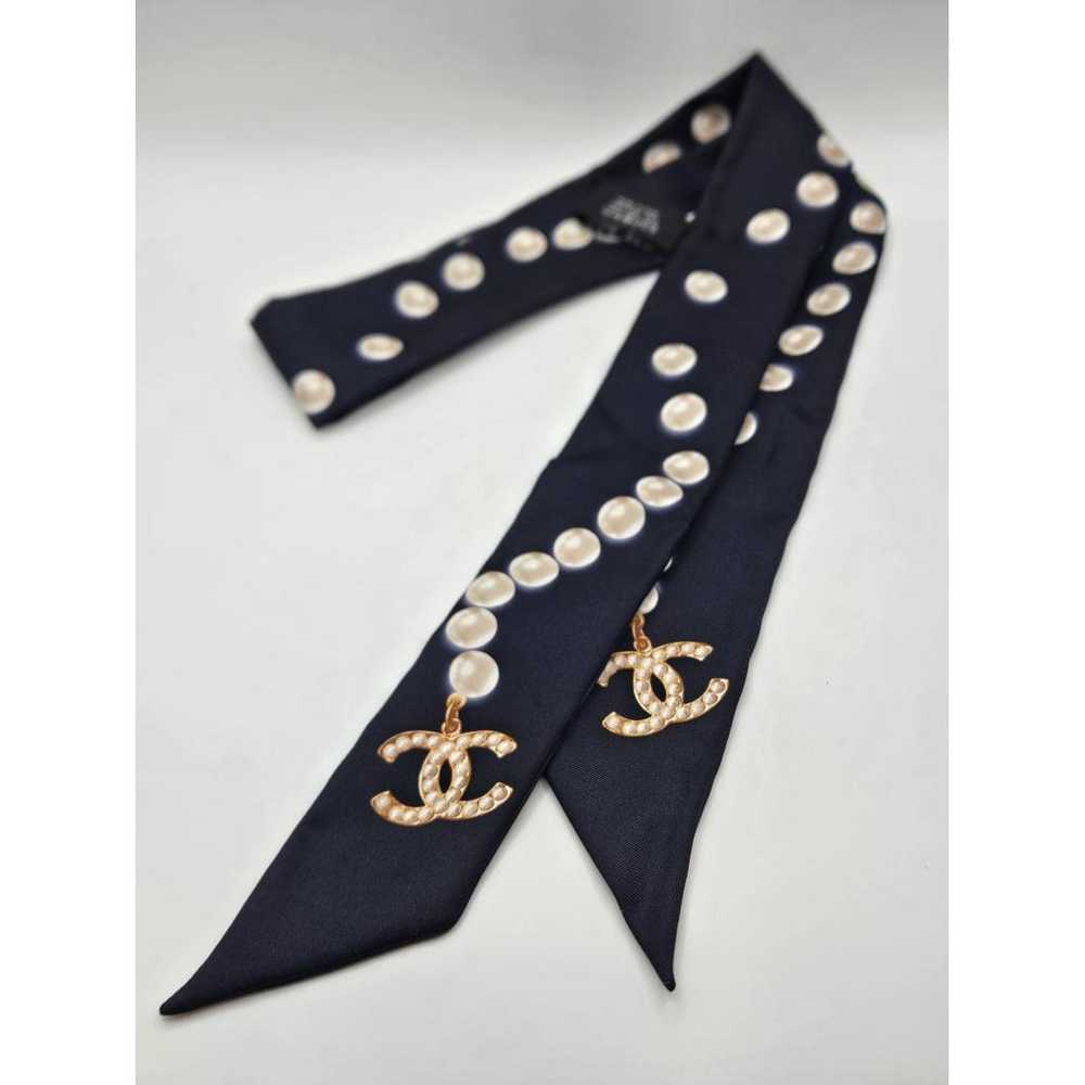 Chanel Silk scarf - image 4