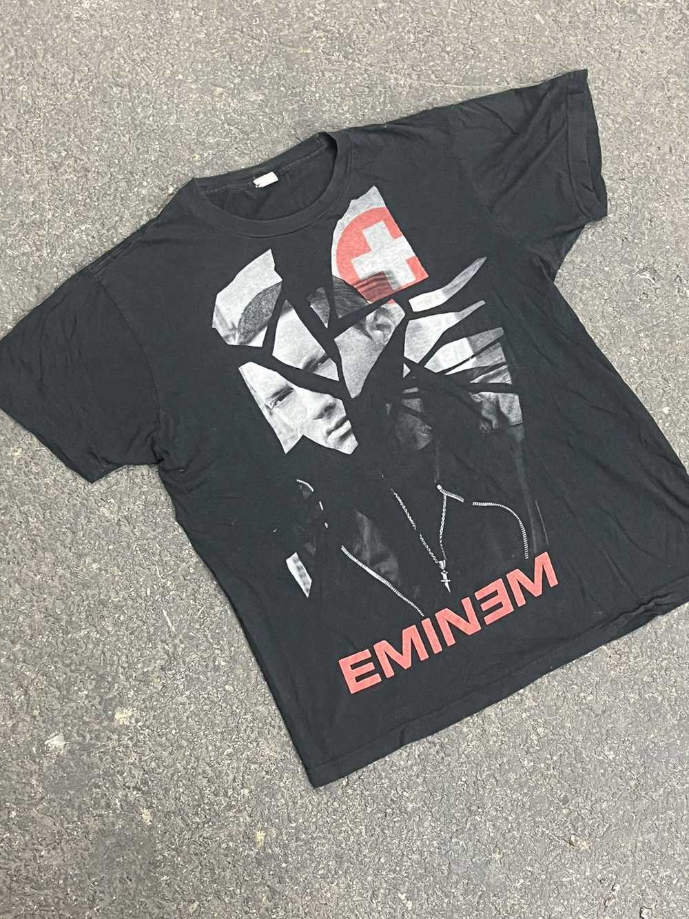 Hype × Streetwear × Vintage Y2k Eminem tee shirt … - image 2