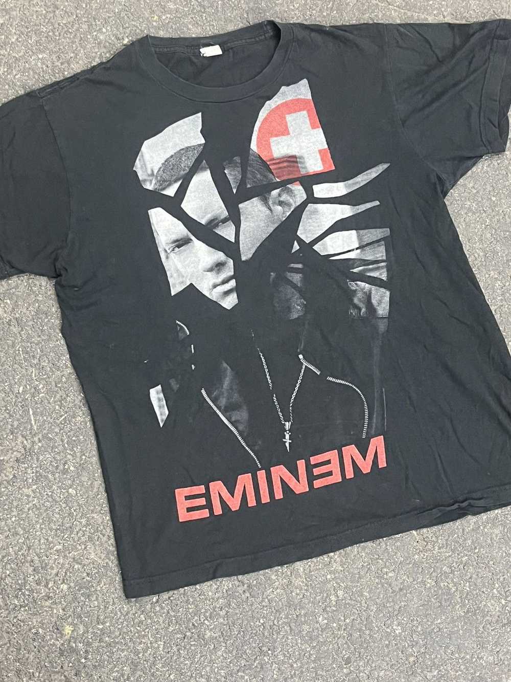 Hype × Streetwear × Vintage Y2k Eminem tee shirt … - image 3