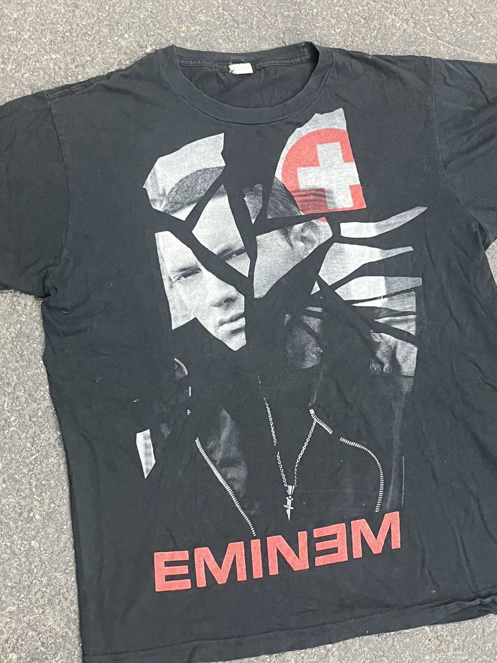 Hype × Streetwear × Vintage Y2k Eminem tee shirt … - image 4