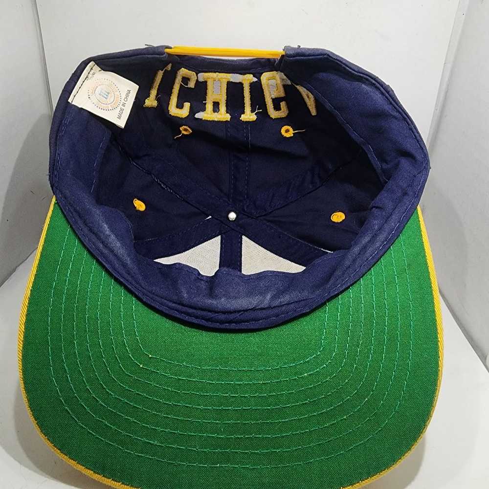 Vintage michigan wolverines snapback hat - image 3