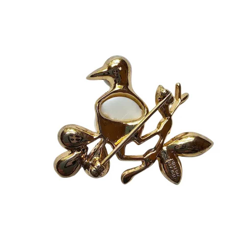 Trifari Bird Pin - image 2